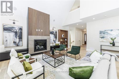 94 Millpond Road, Niagara-On-The-Lake, ON - Indoor Photo Showing Living Room With Fireplace