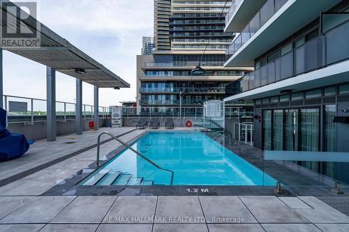 803 - 70 Annie Craig Drive, Toronto (Mimico), ON - Outdoor With In Ground Pool