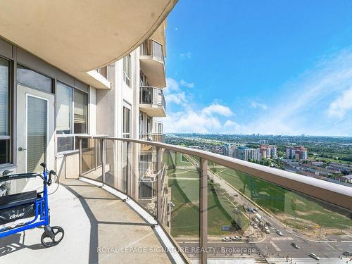 2808-25 Kingsbridge Garden Circ, Mississauga, ON - Outdoor With Balcony With View With Exterior