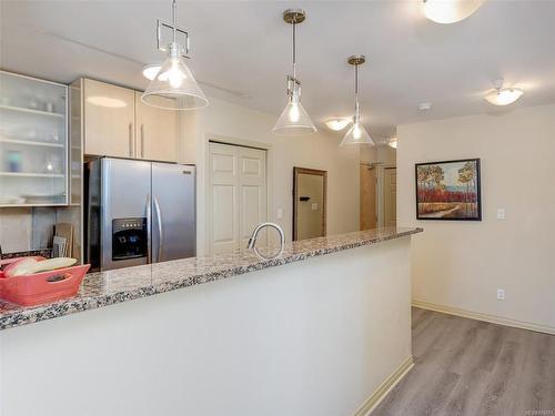 403-860 View St, Victoria, BC - Indoor Photo Showing Kitchen With Upgraded Kitchen