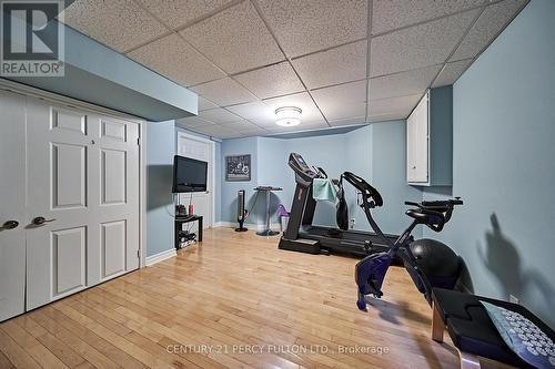 7595 Duffs Road, Whitby, ON - Indoor Photo Showing Gym Room