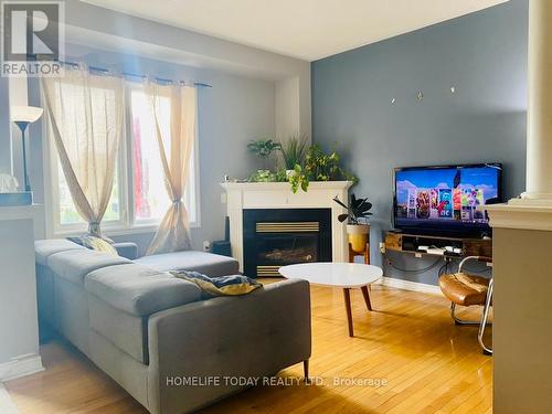 87 Miramar Drive, Markham (Greensborough), ON - Indoor Photo Showing Living Room With Fireplace