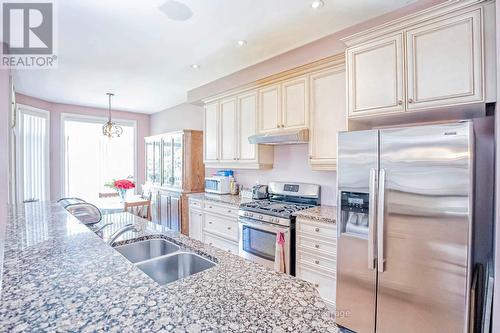 1031 Shaw Drive, Mississauga, ON - Indoor Photo Showing Kitchen With Stainless Steel Kitchen With Double Sink