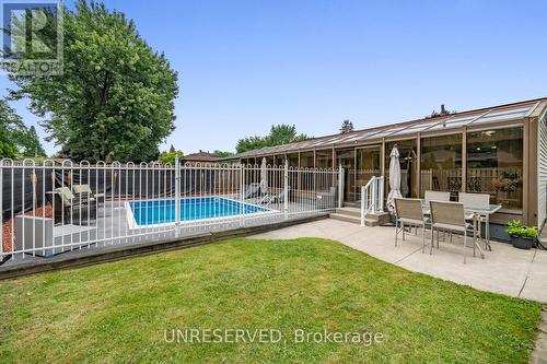 29 Farmington Drive, Brampton, ON - Outdoor With Above Ground Pool