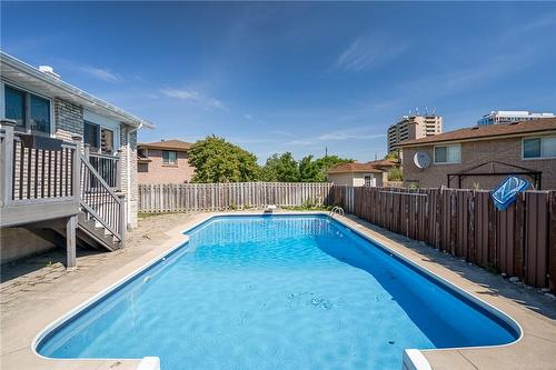 30 Crystal Court, Hamilton, ON - Outdoor With In Ground Pool With Deck Patio Veranda With Backyard