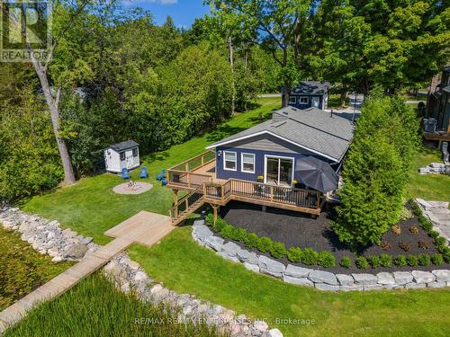 190 Riverbank Drive, Georgina (Pefferlaw), ON - Outdoor With Deck Patio Veranda