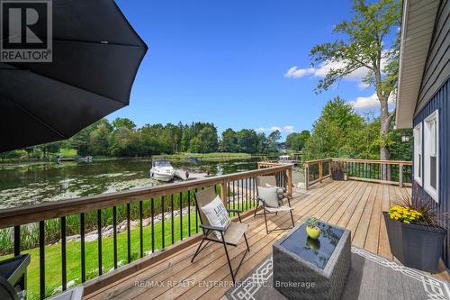 190 Riverbank Drive, Georgina (Pefferlaw), ON - Outdoor With Deck Patio Veranda With Exterior