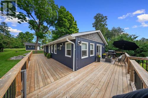 190 Riverbank Drive, Georgina (Pefferlaw), ON - Outdoor With Deck Patio Veranda With Exterior