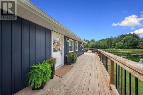 190 Riverbank Drive, Georgina (Pefferlaw), ON - Outdoor With Deck Patio Veranda With Exterior