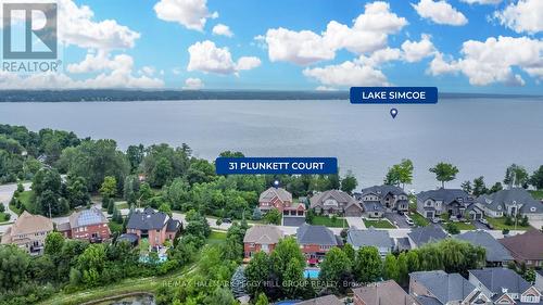 31 Plunkett Court, Barrie, ON - Outdoor With Body Of Water With View