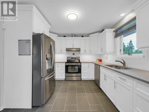 820 Green Valley Drive, Tecumseh, ON - Indoor Photo Showing Kitchen With Double Sink