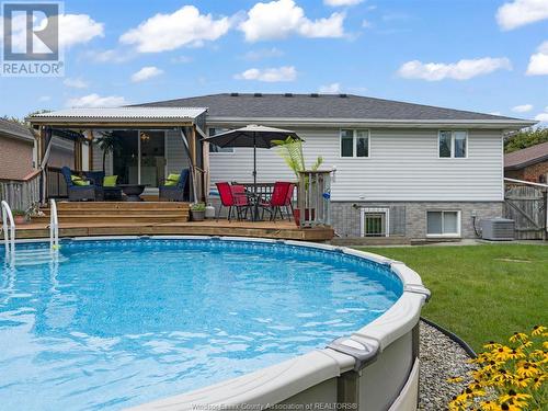 820 Green Valley Drive, Tecumseh, ON - Outdoor With Above Ground Pool