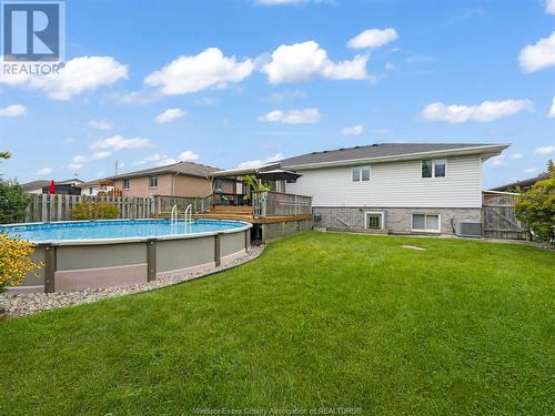 820 Green Valley Drive, Tecumseh, ON - Outdoor With Above Ground Pool With Backyard With Exterior