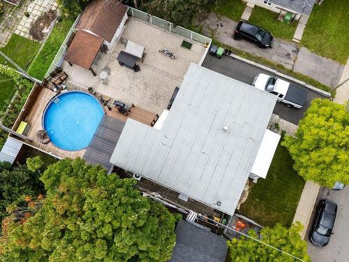 Aerial photo - 12660 Av. Rita-Levi-Montalcini, Montréal (Rivière-Des-Prairies/Pointe-Aux-Trembles), QC - Outdoor With Above Ground Pool