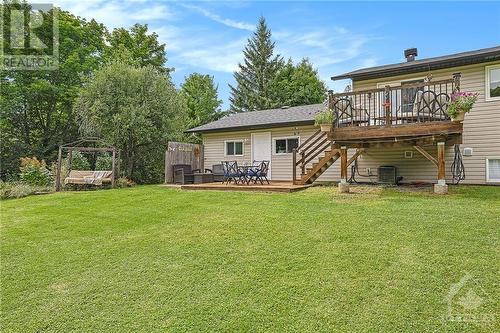 Private yard with two decks, patio and swing - 1657 7Th Line Road, Carleton Place, ON - Outdoor