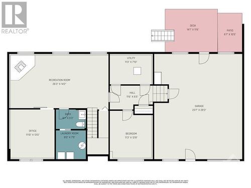 LOWER LEVEL FLOOR PLAN - 1657 7Th Line Road, Carleton Place, ON - Other