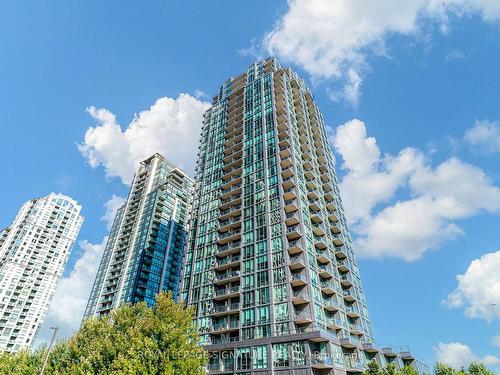 217-3525 Kariya Dr, Mississauga, ON - Outdoor With Balcony With Facade