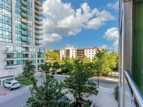 217-3525 Kariya Dr, Mississauga, ON - Outdoor With Balcony With Facade