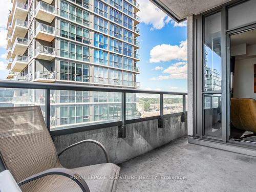 412-17 Zorra St, Toronto, ON - Outdoor With Balcony