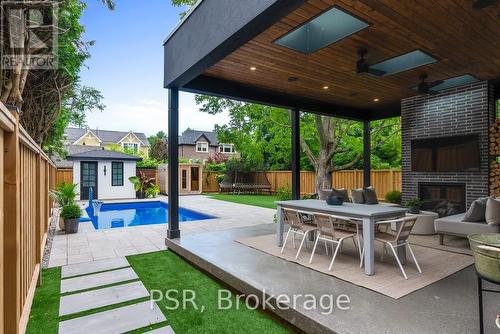 39 Inglewood Drive, Mississauga (Mineola), ON - Outdoor With In Ground Pool With Deck Patio Veranda With Exterior