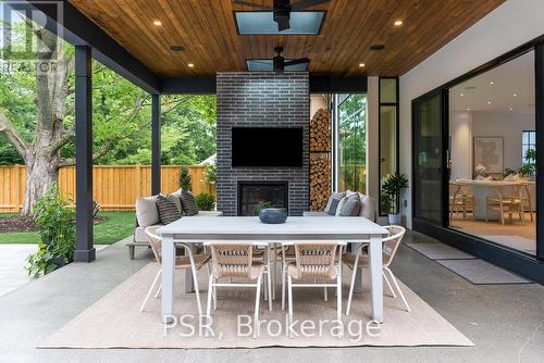 39 Inglewood Drive, Mississauga (Mineola), ON - Outdoor With Fireplace With Exterior