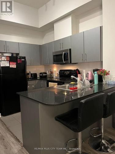 201 - 12 Yonge Street, Toronto (Waterfront Communities), ON - Indoor Photo Showing Kitchen With Double Sink