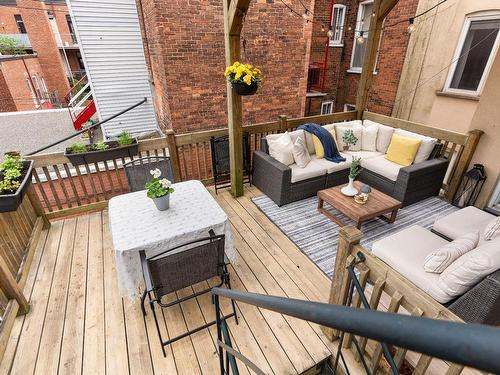 Terrasse - 4829 Rue Jeanne-Mance, Montréal (Le Plateau-Mont-Royal), QC - Outdoor With Deck Patio Veranda With Exterior