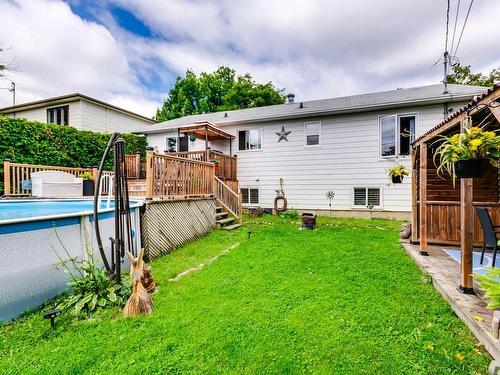 Backyard - 204 Av. Des Glaïeuls, Gatineau (Aylmer), QC - Outdoor With Above Ground Pool With Exterior