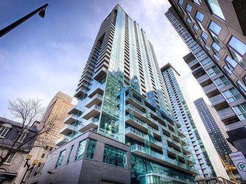 Exterior - 207-1155 Rue De La Montagne, Montréal (Ville-Marie), QC - Outdoor With Balcony With Facade