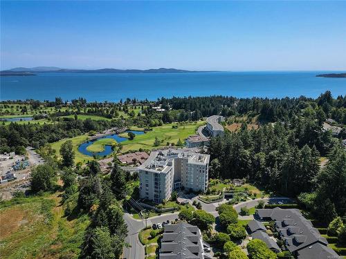 403-5388 Hill Rise Terr, Saanich, BC - Outdoor With Body Of Water With View