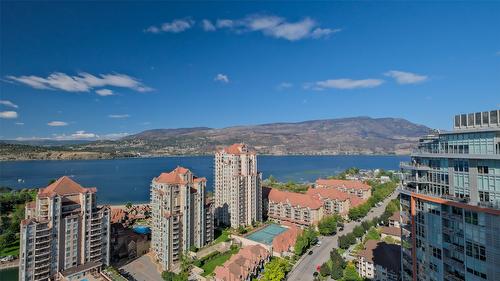 2105-1181 Sunset Drive, Kelowna, BC - Outdoor With Body Of Water With View