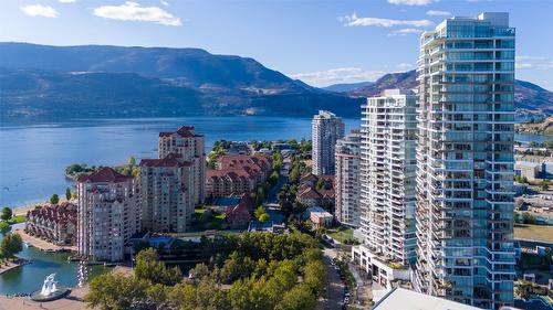 2105-1181 Sunset Drive, Kelowna, BC - Outdoor With Body Of Water With View