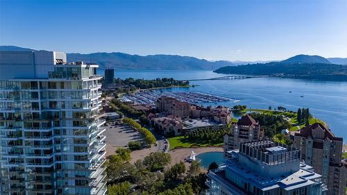 2105-1181 Sunset Drive, Kelowna, BC - Outdoor With Body Of Water With View