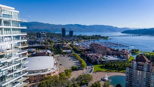 2105-1181 Sunset Drive, Kelowna, BC - Outdoor With Body Of Water With View