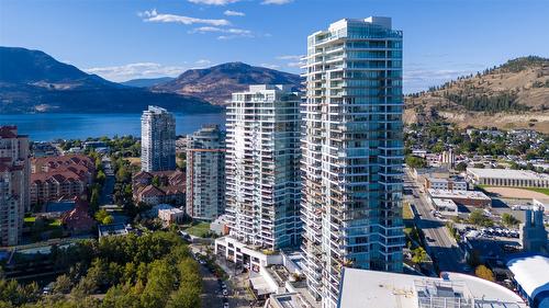 2105-1181 Sunset Drive, Kelowna, BC - Outdoor With Body Of Water