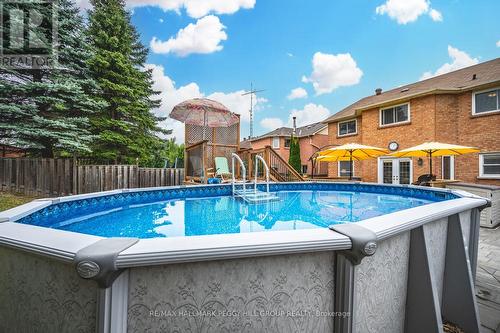 74 Golden Meadow Road, Barrie (Bayshore), ON - Outdoor With Above Ground Pool With Backyard