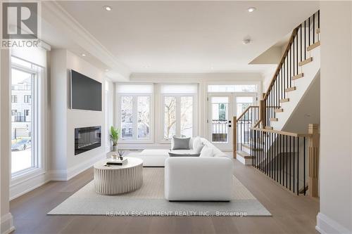 152 Reynolds Street, Oakville (Old Oakville), ON - Indoor Photo Showing Other Room With Fireplace