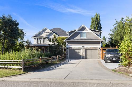 3374 Larkspur Court, Kelowna, BC - Outdoor With Facade