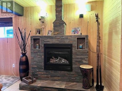 272 Clouthier Road, St. Charles, ON - Indoor Photo Showing Living Room With Fireplace