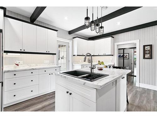 Kitchen - 150  - C Ch. De Sand Bay, Clarendon, QC - Indoor Photo Showing Kitchen With Double Sink