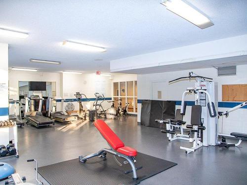 Exercise room - 308-740 Boul. Montpellier, Montréal (Saint-Laurent), QC - Indoor Photo Showing Gym Room