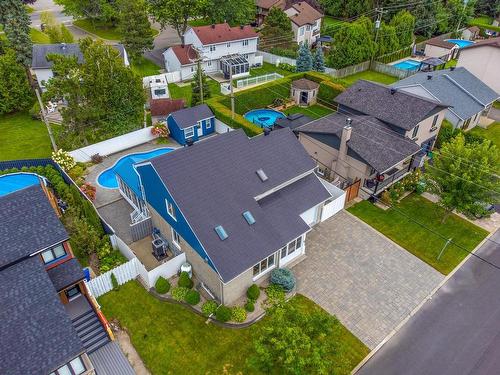 Aerial photo - 527 Rue Laberge, Montréal (L'Île-Bizard/Sainte-Geneviève), QC - Outdoor With View