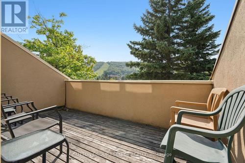 Front balcony: Mountain views - 208 - 107 Wintergreen Place, Blue Mountains (Blue Mountain Resort Area), ON - Outdoor