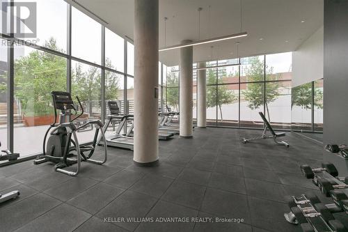 8 - 106 Varna Drive, Toronto (Englemount-Lawrence), ON - Indoor Photo Showing Gym Room