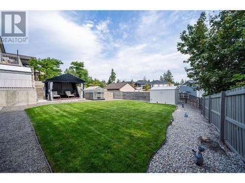 2091 Rose Tree Road, West Kelowna, BC - Outdoor With Backyard