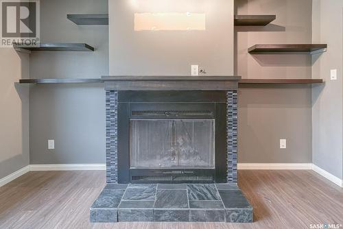 1196 Duffield Crescent, Moose Jaw, SK - Indoor With Fireplace