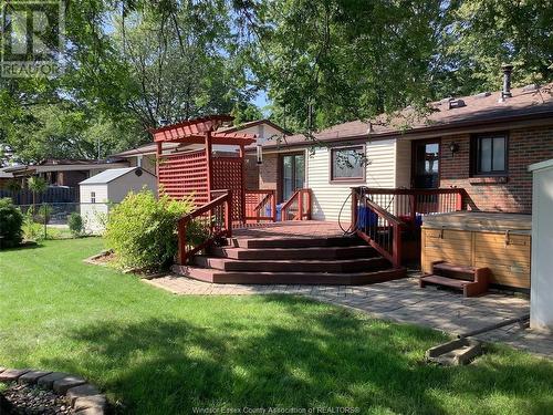 4351 Ashfield Crescent, Windsor, ON - Outdoor With Deck Patio Veranda