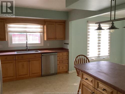 4351 Ashfield Crescent, Windsor, ON - Indoor Photo Showing Kitchen With Double Sink