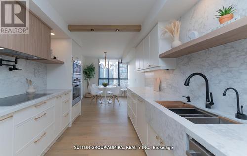 1908 - 5444 Yonge Street, Toronto, ON - Indoor Photo Showing Kitchen With Double Sink With Upgraded Kitchen