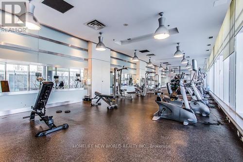 807 - 2885 Bayview Avenue, Toronto (Bayview Village), ON - Indoor Photo Showing Gym Room